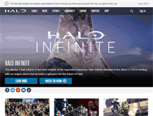 Tablet Screenshot of halowars.com